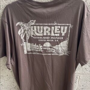 Hurley Brown Graphic Tee
